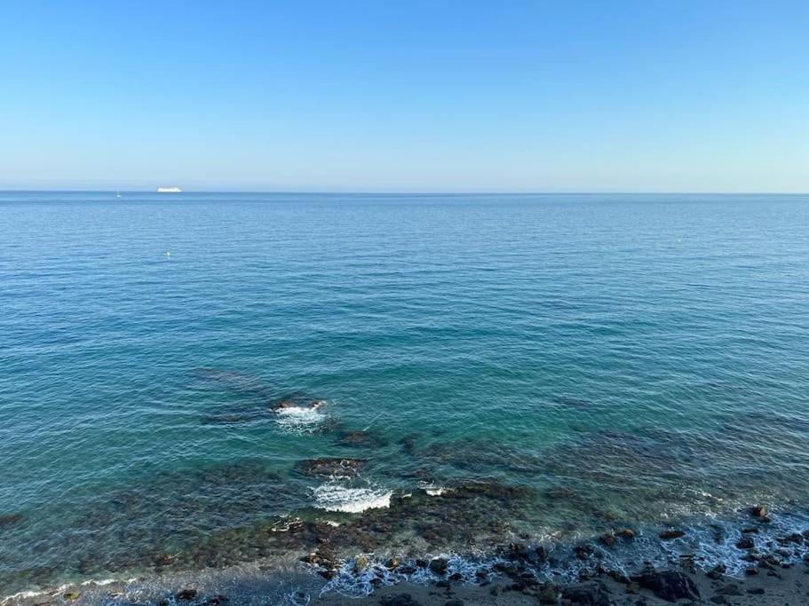 Benalmadena Costa Malaga Apartamento Muy Acogedor Con Vistas Al Mar Terraza Gigante Para Verano E Invierno Parking Dış mekan fotoğraf