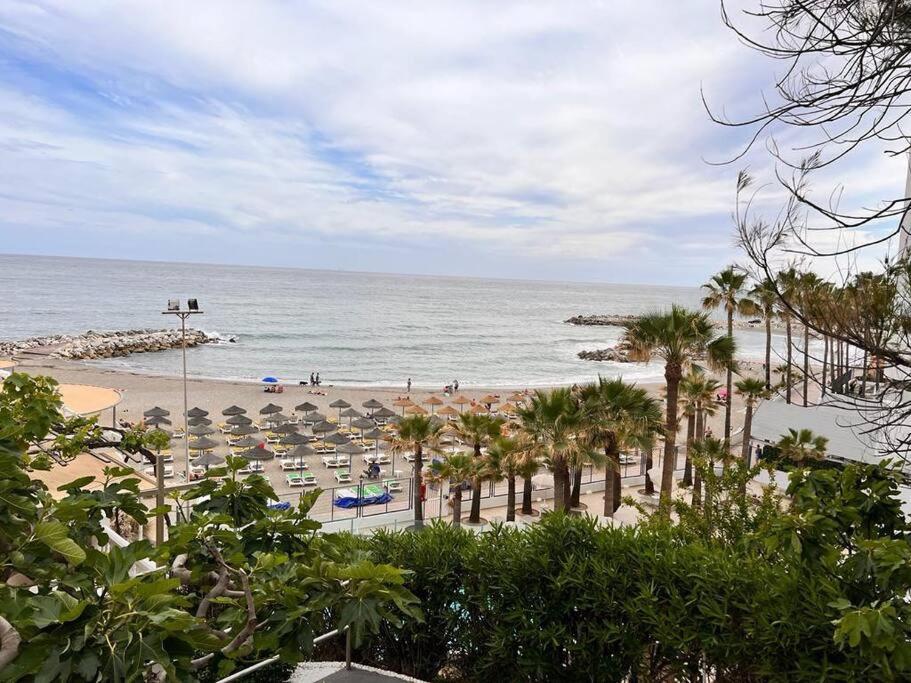 Benalmadena Costa Malaga Apartamento Muy Acogedor Con Vistas Al Mar Terraza Gigante Para Verano E Invierno Parking Dış mekan fotoğraf