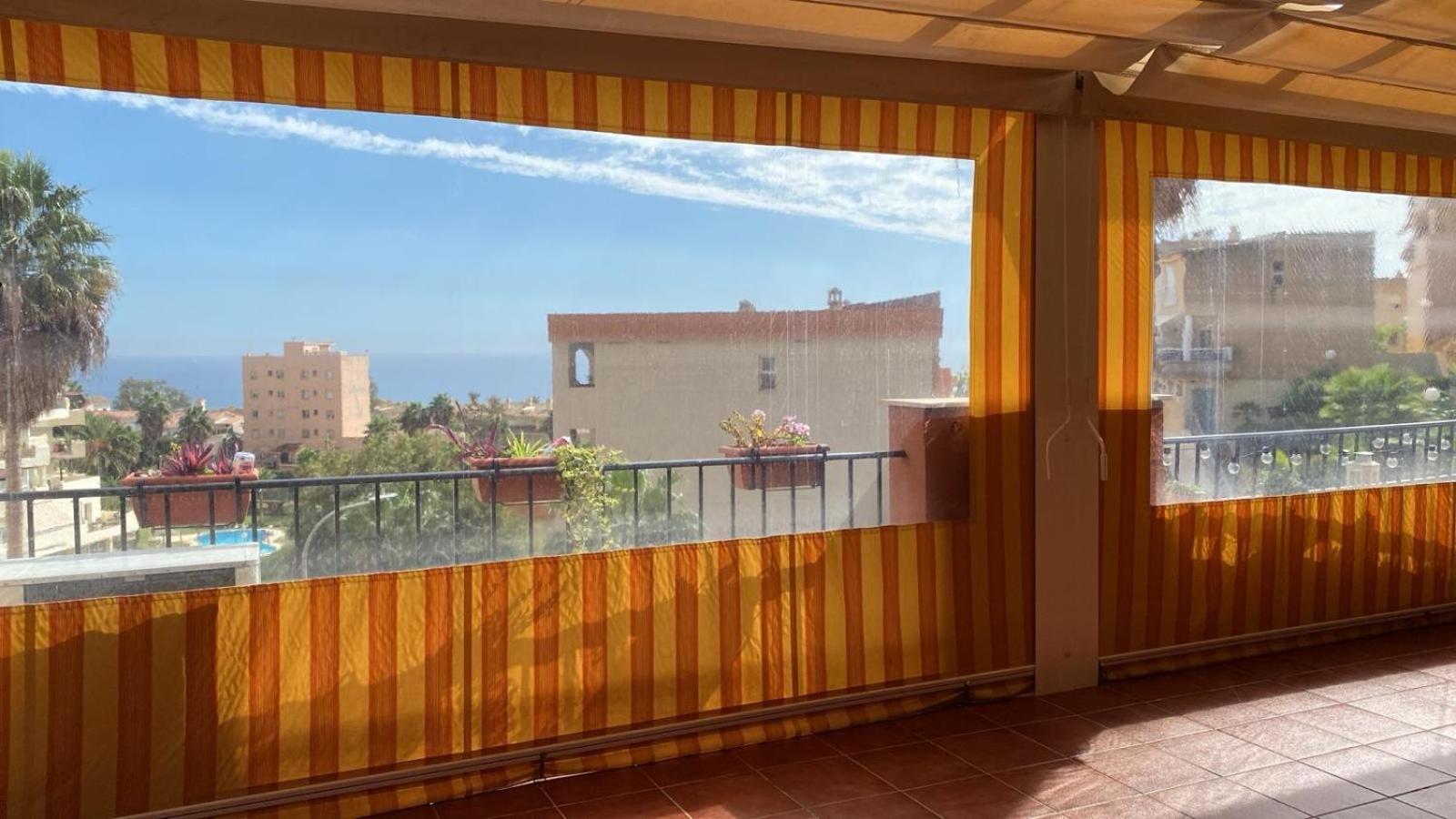 Benalmadena Costa Malaga Apartamento Muy Acogedor Con Vistas Al Mar Terraza Gigante Para Verano E Invierno Parking Dış mekan fotoğraf